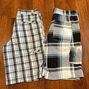 Mens Plaid shorts
